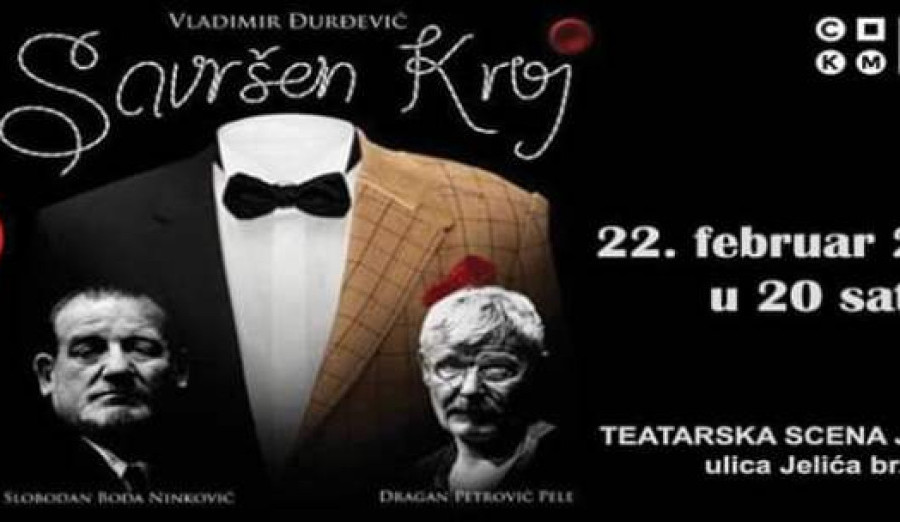 Komedija „Savršen kroj“ na sceni Centra kulture i mladih