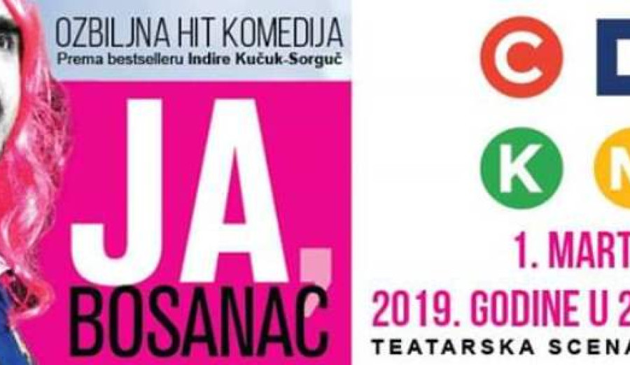 U petak na sceni u Jelićevoj komedija „Ja Bosanac“ 