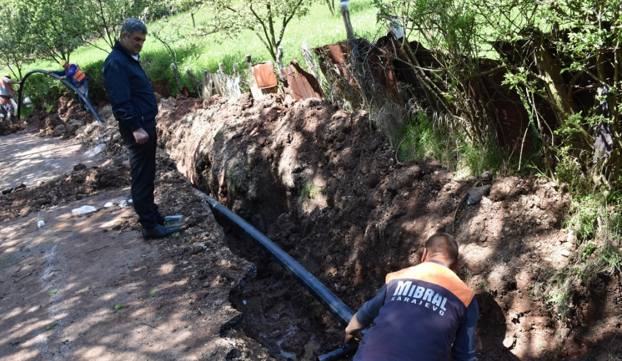 Obilazak gradilišta druge faze izgradnje vodovoda Nahorevo