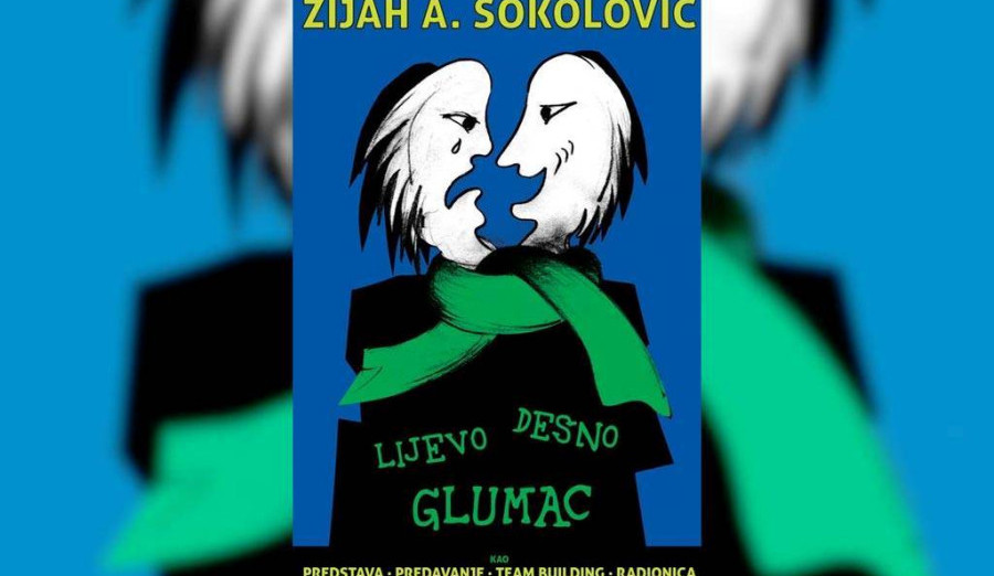 U srijedu na sceni u Jelićevoj predstava „Lijevo desno glumac“