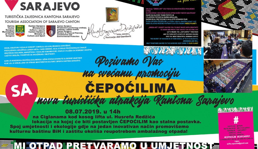 Općina Centar podržala projekt „Čepoćilim“ koji će biti postavljen na Ciglanama