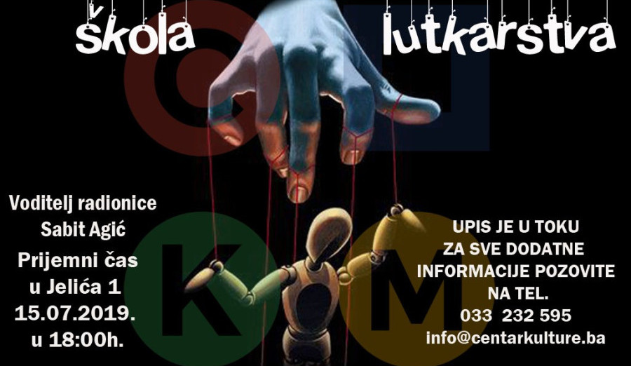 U Centru kulture i mladih počinje škola lutkarstva