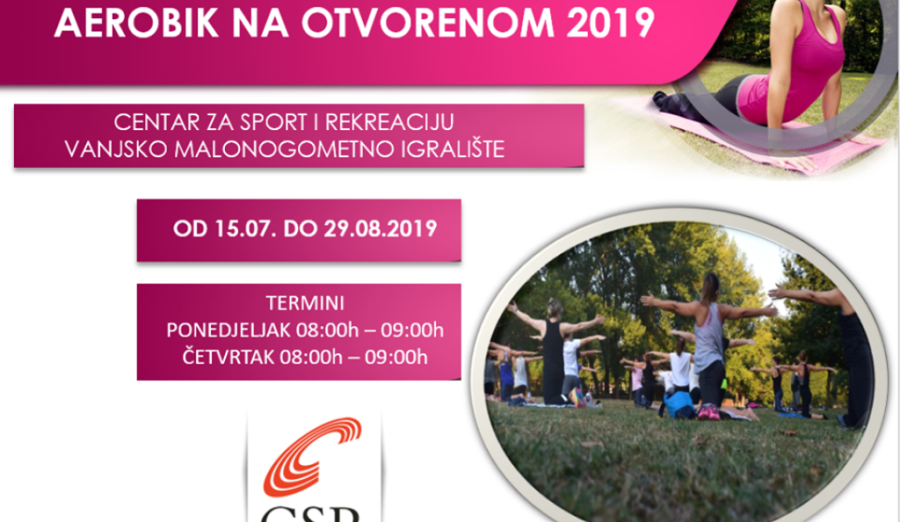 Aerobik za žene na otvorenom