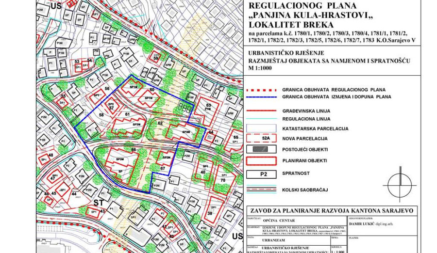 Javna tribina o Prijedlogu izmjena i dopuna Regulacionog plana „Panjina kula-Hrastovi, lokalitet Breka“