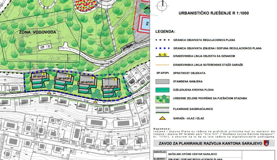 Javna tribina o Prijedlogu izmjena i dopuna Regulacionog plana „Gradski park Crni vrh“