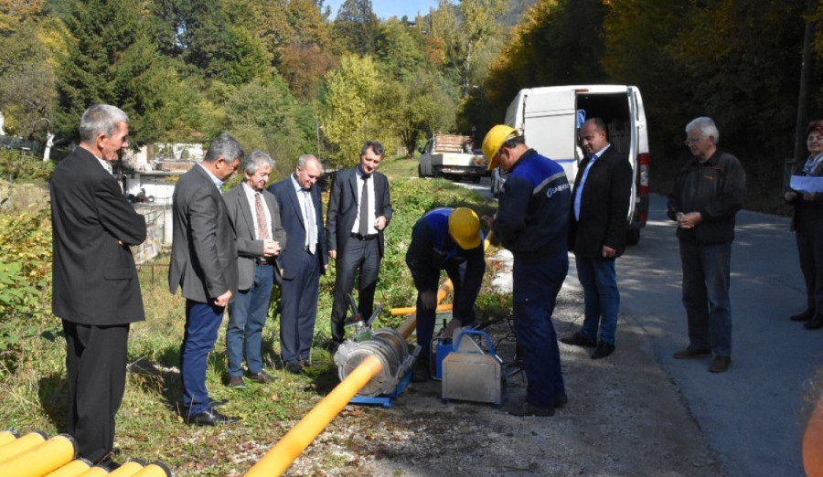 Završena izgradnja gasovoda u Ulici Svetozara Ćorovića