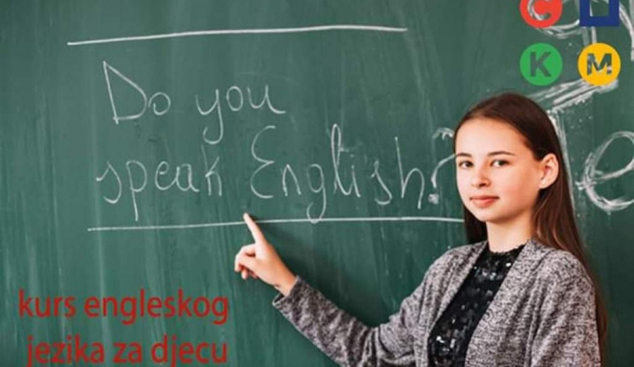 U Centru kulture i mladih kurs engleskog jezika za djecu