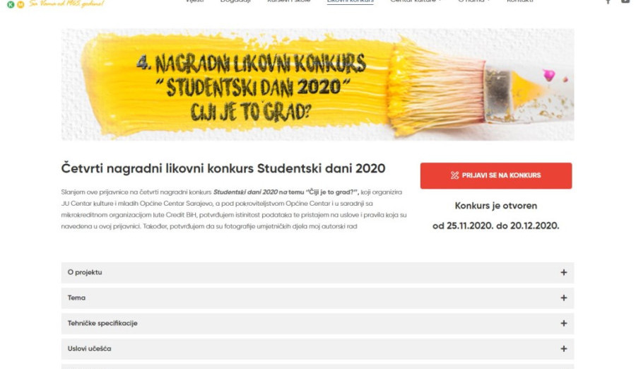 Objavljen javni poziv za prijave na konkurs „Čiji je to grad?“