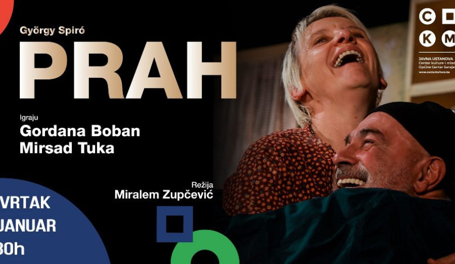 Večeras humanitarno izvođenje predstave „Prah“