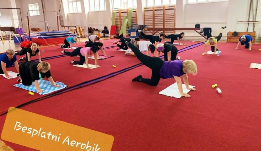 Nastavak projekta besplatne rekreacije - aerobik za žene