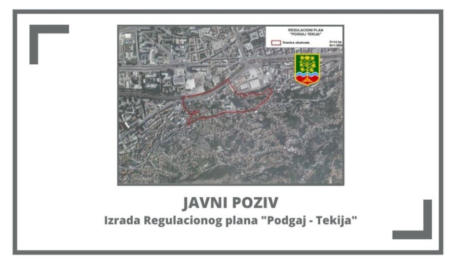 Izrada Regulacionog plana „Podgaj-Tekija“