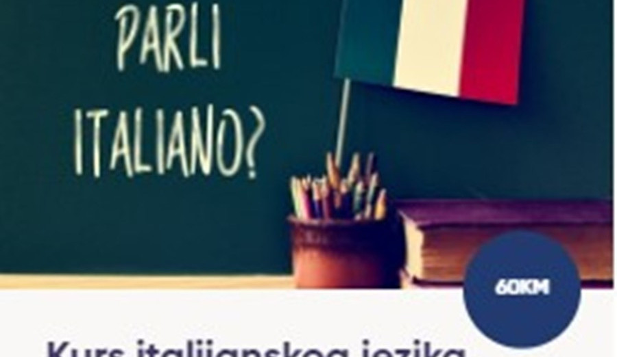 U toku prijave za kurs italijanskog jezika