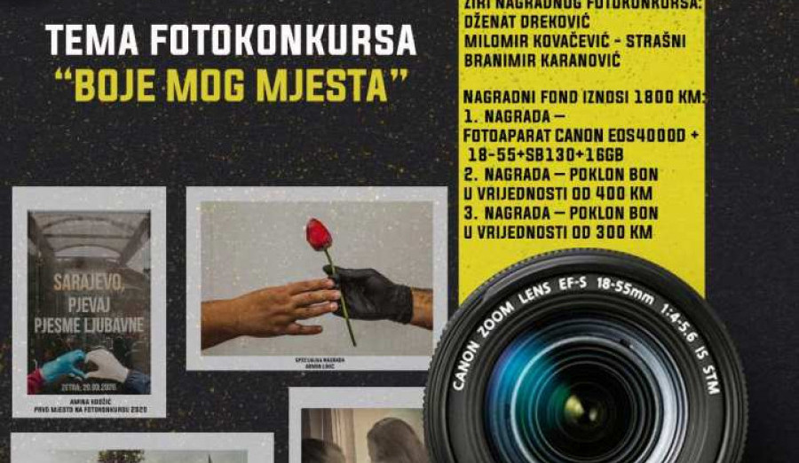Nagradni konkurs za najbolje fotografije na temu “Boje mog mjesta”