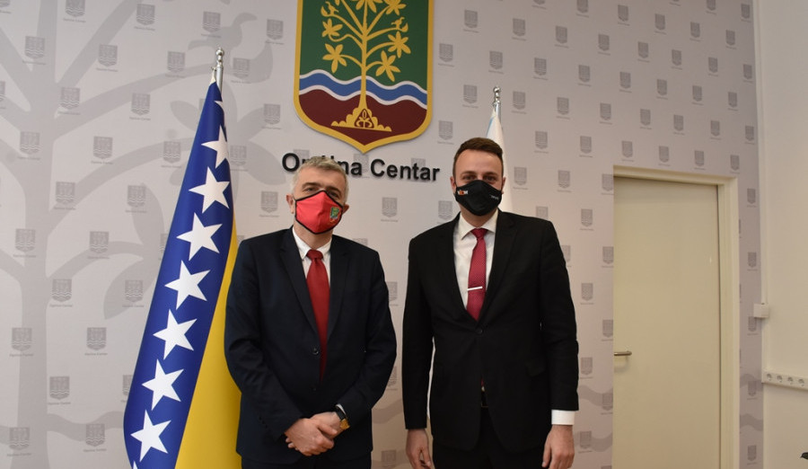 Posjeta gradonačelnika Goražda Općini Centar