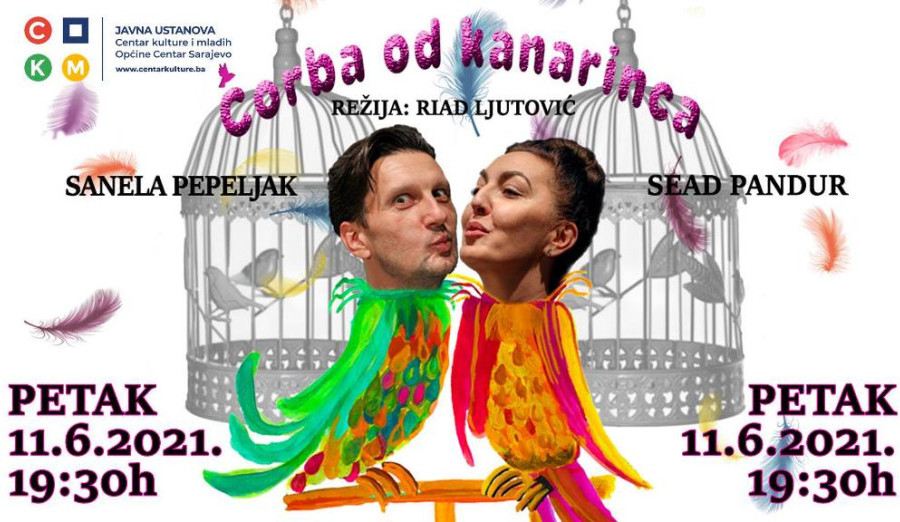 Večeras predstava „Čorba od kanarinca“ na sceni CKM