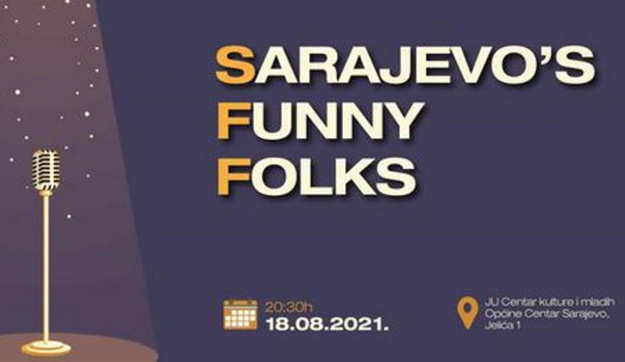 Veče standup komedije u Centru kulture i mladih
