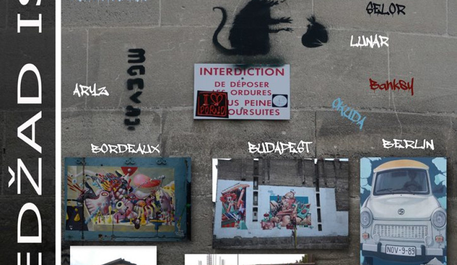 Izložba fotografija grafita Nedžada Isića