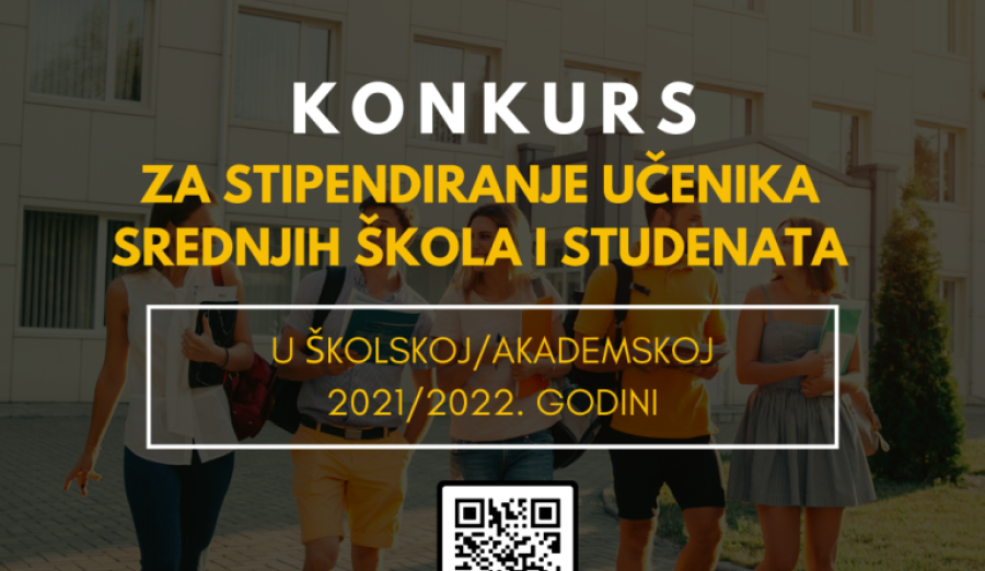 Objavljen konkurs za stipendiranje učenika i studenata općine Centar