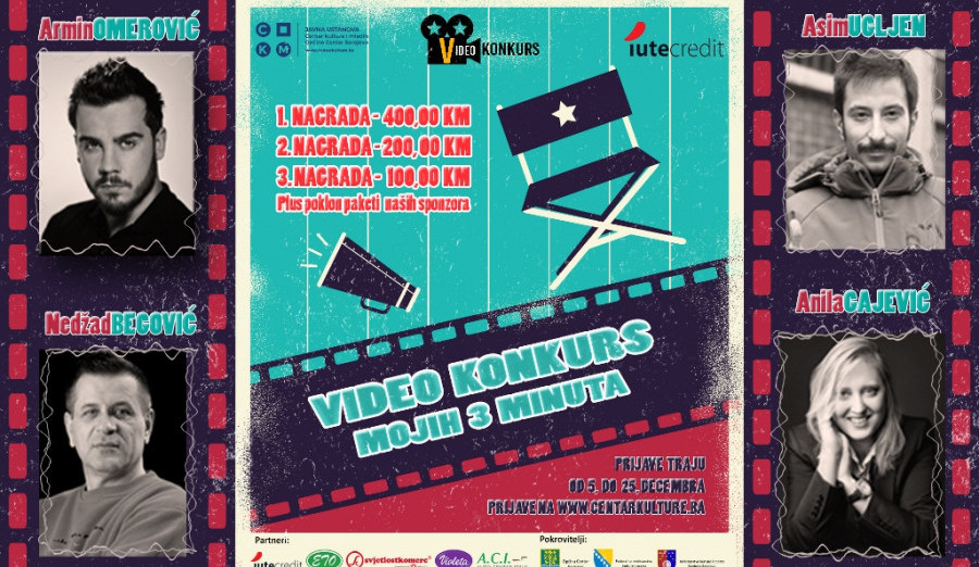 Nagradni konkurs za najbolju video priču „Mojih 3 minuta“