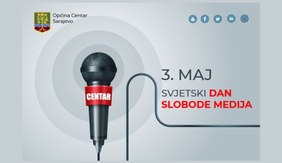 Čestitka načelnika Mandića povodom Svjetskog dana slobode medija