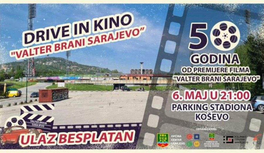 Besplatna projekcija kultnog filma „Valter brani Sarajevo“