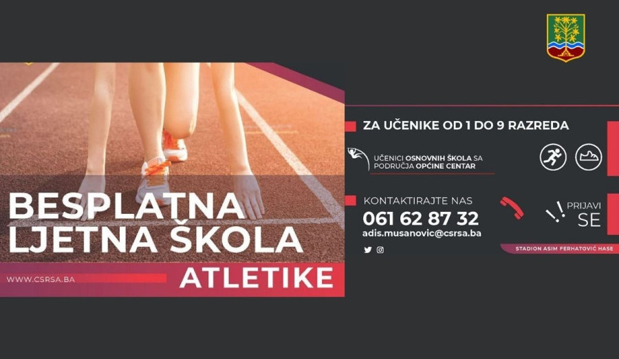 Besplatna ljetna škola atletike