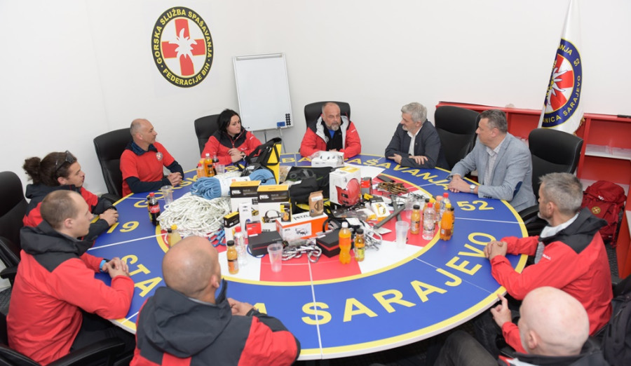 Nastavak podrške Gorskoj službi spašavanja - stanica Sarajevo