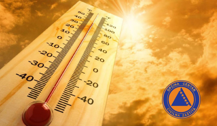 Izdato narandžasto upozorenje zbog izrazito visokih temperatura