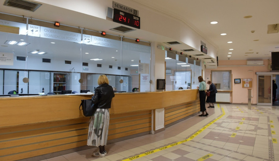 Adaptacija šalter sale Općine Centar i uspostavljanje novog red sistema 