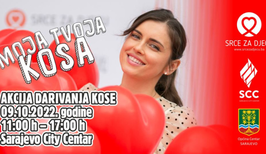Akcija darivanja kose „Moja kosa tvoja kosa“