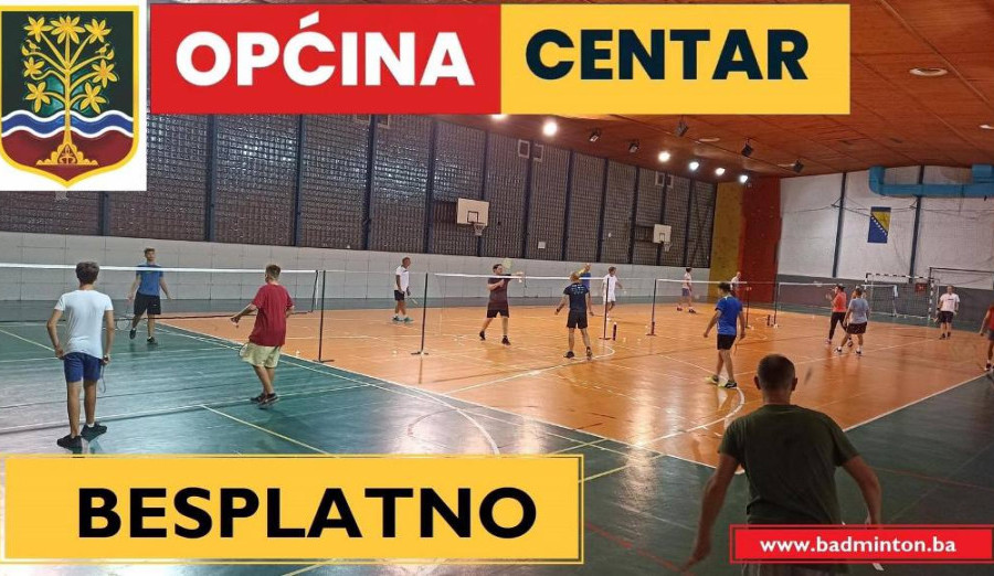 Općina Centar finansijski podržala projekat „Badminton svima“