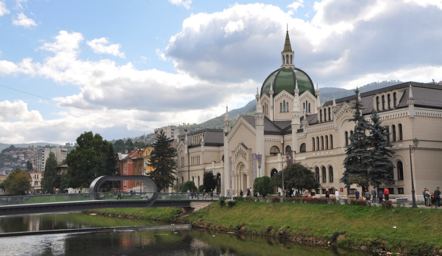 Sanacija sistema iluminacije fasade Akademije likovnih umjetnosti u Sarajevu