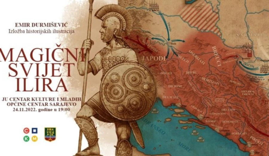 Sutra počinje izložba historijskih ilustracija „Magični svijet Ilira“