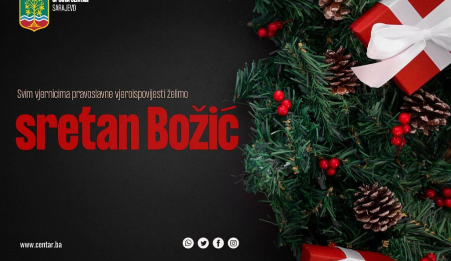 Načelnik Mandić čestitao Božić