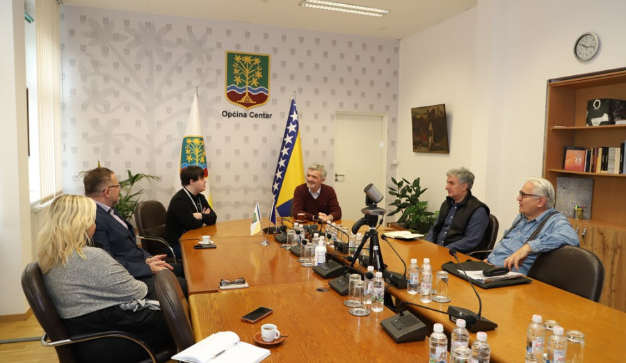 Načelnik Mandić ugostio delegaciju Društva pisaca BiH