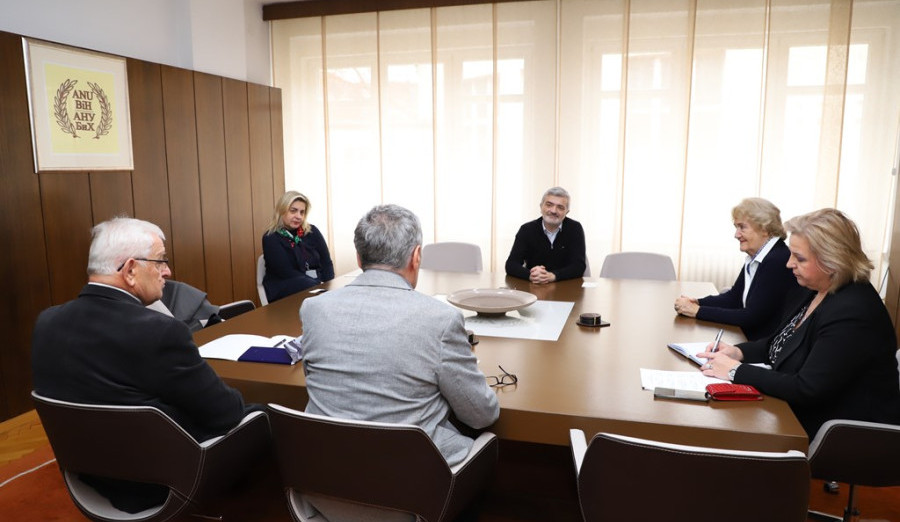 Načelnik Mandić posjetio Akademiju nauka i umjetnosti BiH