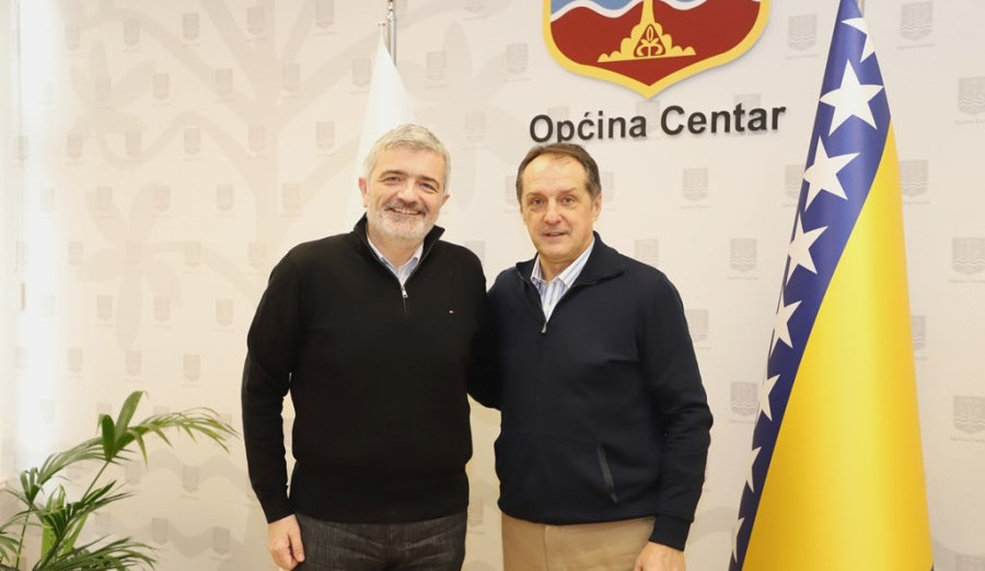 Novi selektor reprezentacije BiH posjetio Općinu Centar
