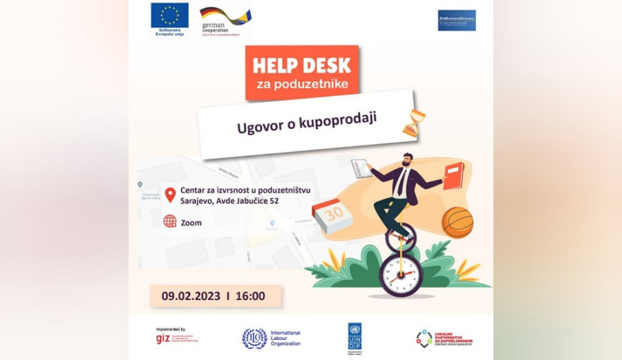 U četvrtak Help Desk sesija – Ugovor o kupoprodaji