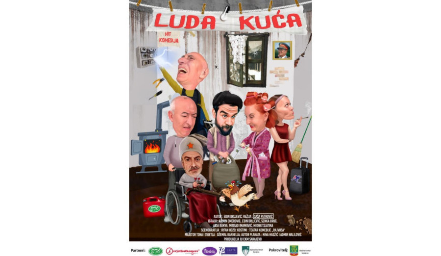 U ponedjeljak predstava „Luda kuća“