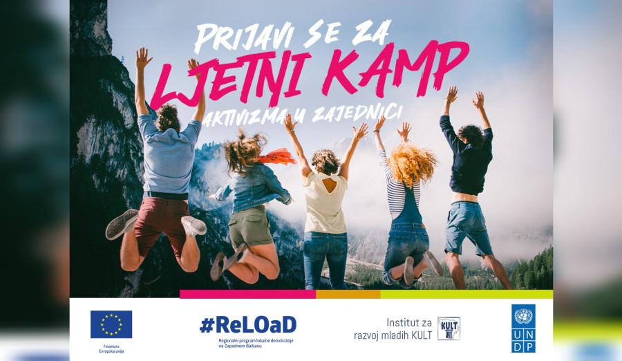 Učešće u ljetnom kampu aktivizma u zajednici