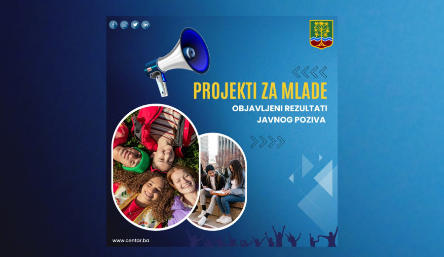 Nakon završenog javnog poziva odabrani projekti za mlade