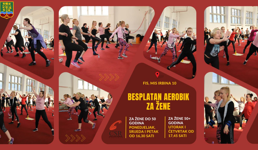 Besplatan aerobik za žene