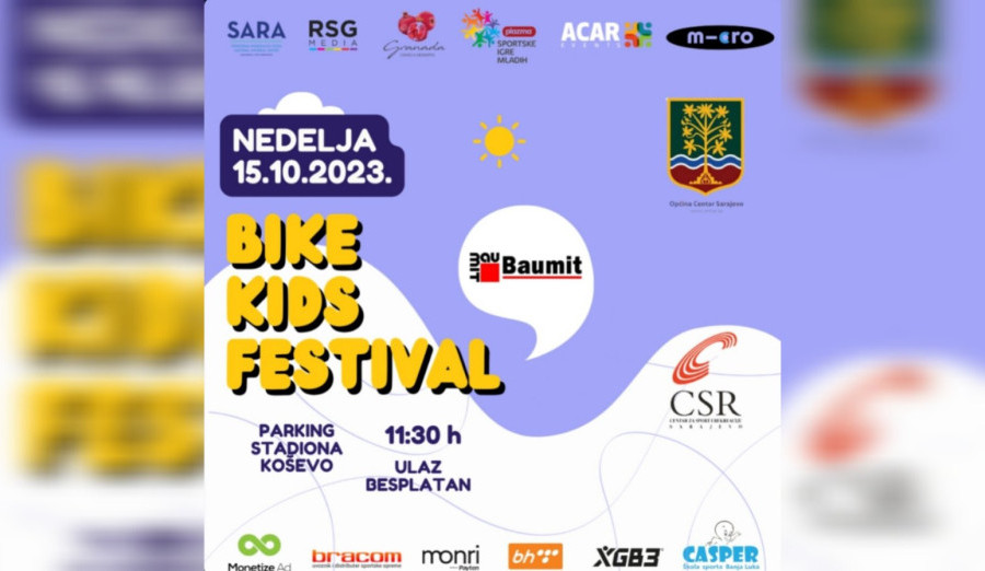 U nedjelju šesti po redu Bike Fest