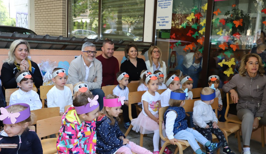 Načelnik Mandić posjetio vrtić „Leptirić“