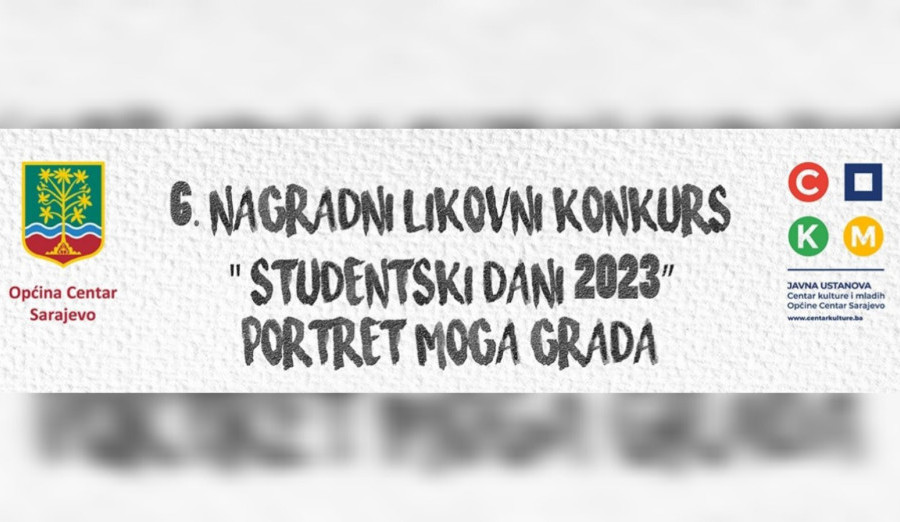 6. nagradni likovni konkurs „Studentski dani 2023“ - Portret moga grada