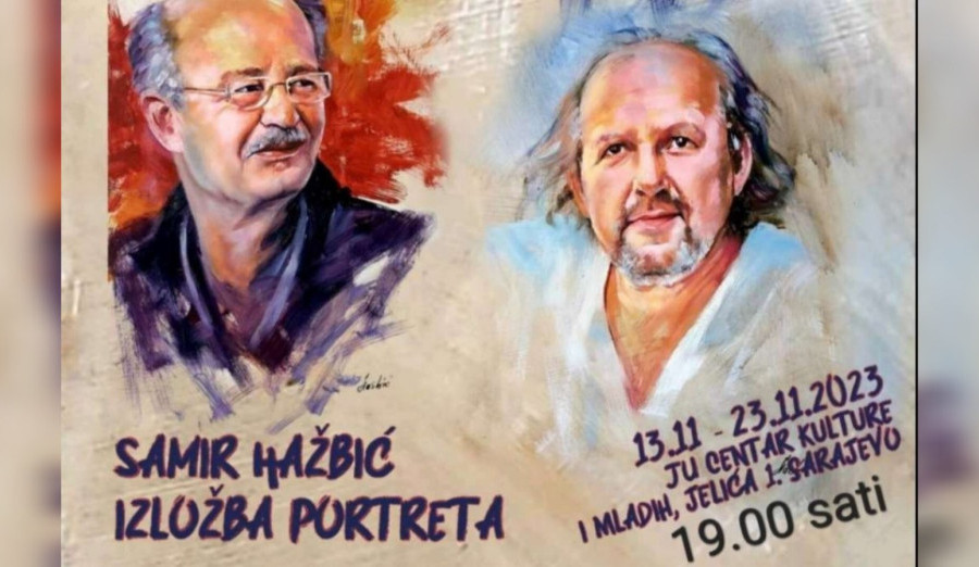 U ponedjeljak izložba „Portreti“ Samira Hažbića