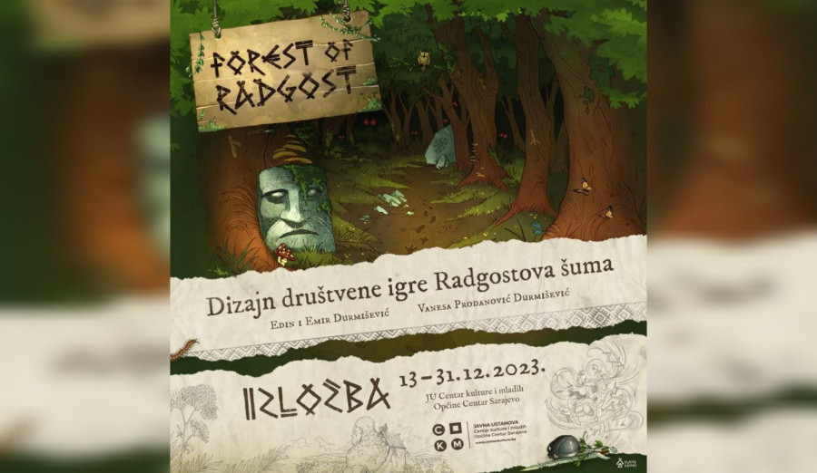 U srijedu izložba „Radgostova šuma“ (Forest of Radgost)