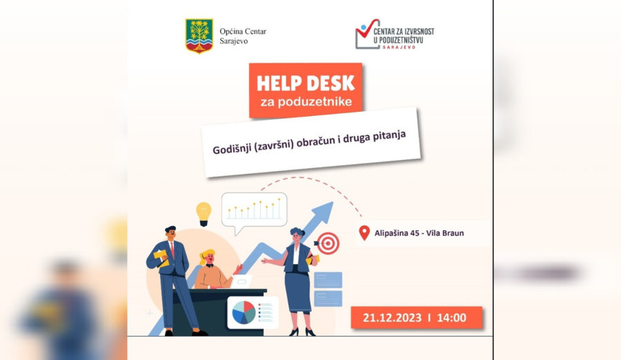 U četvrtak Help Desk sesija – „Godišnji (završni) obračun i druga pitanja“