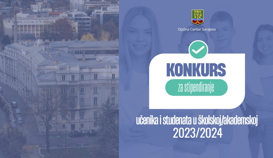 Objavljen konkurs za stipendiranje srednjoškolaca i studenata