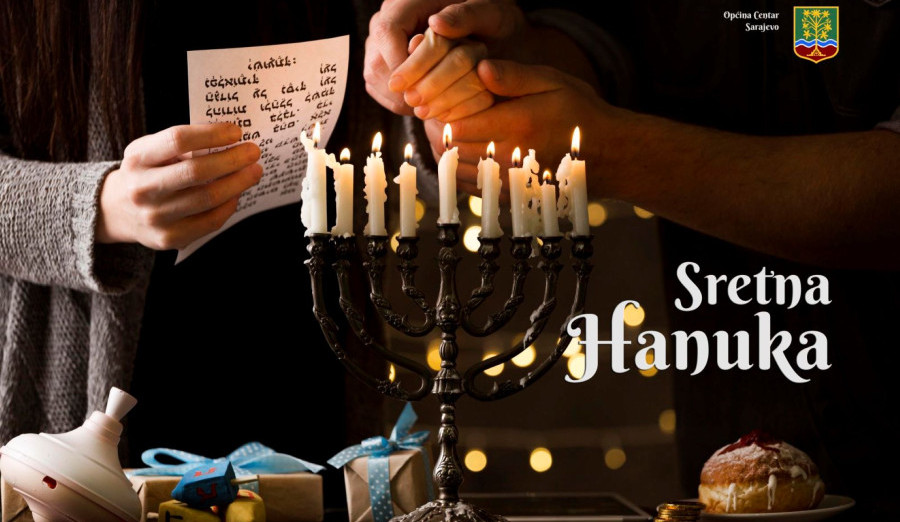 Načelnik Mandić čestitao Hanuku